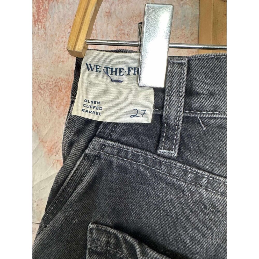 Free People Olsen Cuffed Crop Barrel Jeans - Picture 9 of 9